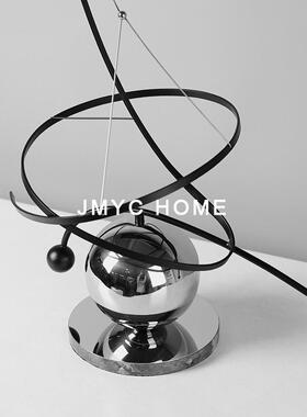 现代金属抽象雕塑写字楼办公室样板房售楼处大堂过道电梯厅艺术品