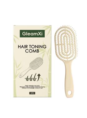 GleamXi 柔软护发梳  头皮按摩护理头发蓬松柔顺梳顺打结美发梳
