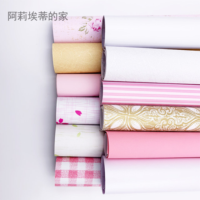 DIY Doll House Mini Assembly Wall Decoration Wallpaper
