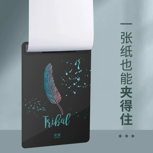 Черная папка, блокнот, канцтовары для школьников, универсальная доска для рисования для рисования, скандинавский стиль