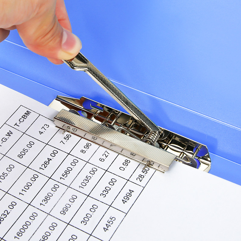 Hangable note report holder file clipboard