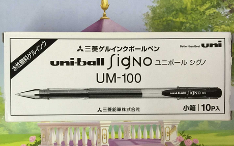 Mitsubishi 0.5mm gel pen office test