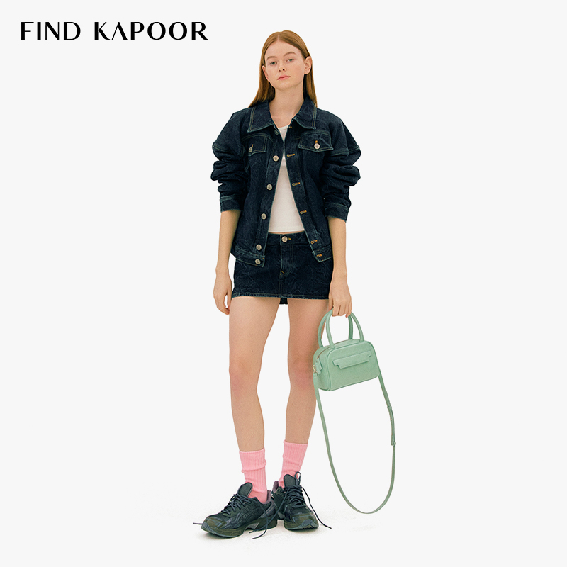 【预售】findkapoor新品女士薄荷绿保龄球包-第1张图片-提都小院