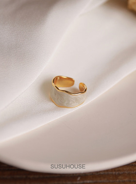 波浪珐琅一恋百搭简约女