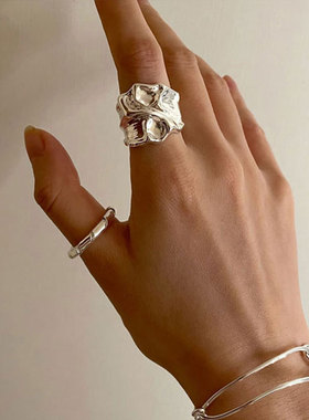 韩版戒指一恋百搭复古女