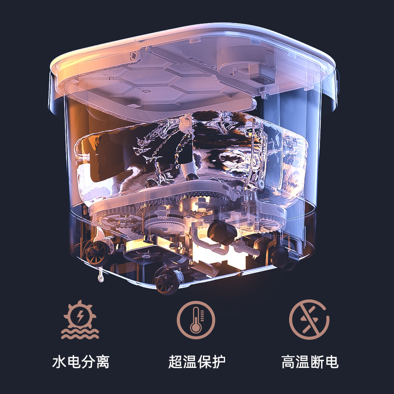 凯诗捷泡脚桶恒温加热智能足浴盆全自动按摩加热电动洗脚足浴器
