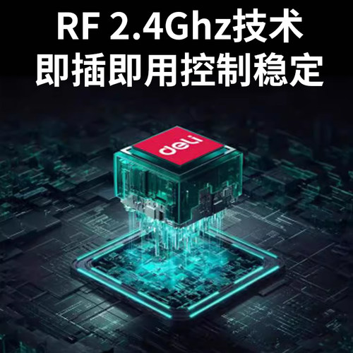 得力翻页笔教师用多功能充电款翻页器适用希沃白板触控笔触屏可书写ppt遥控笔二合一电子2802电脑教学一体机 - 图2
