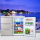Horizontal refrigerator household small built-in cabinet refrigerator