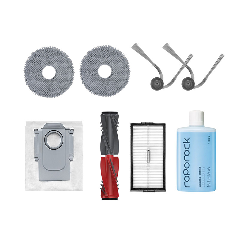 适用于石头扫地机G30U配件边滚刷滤芯网拖抹布集尘袋清洁液剂耗材,淘宝优惠券,粉丝福利购,淘宝优惠卷