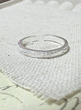 S925纯银《梅花》系列开口戒指