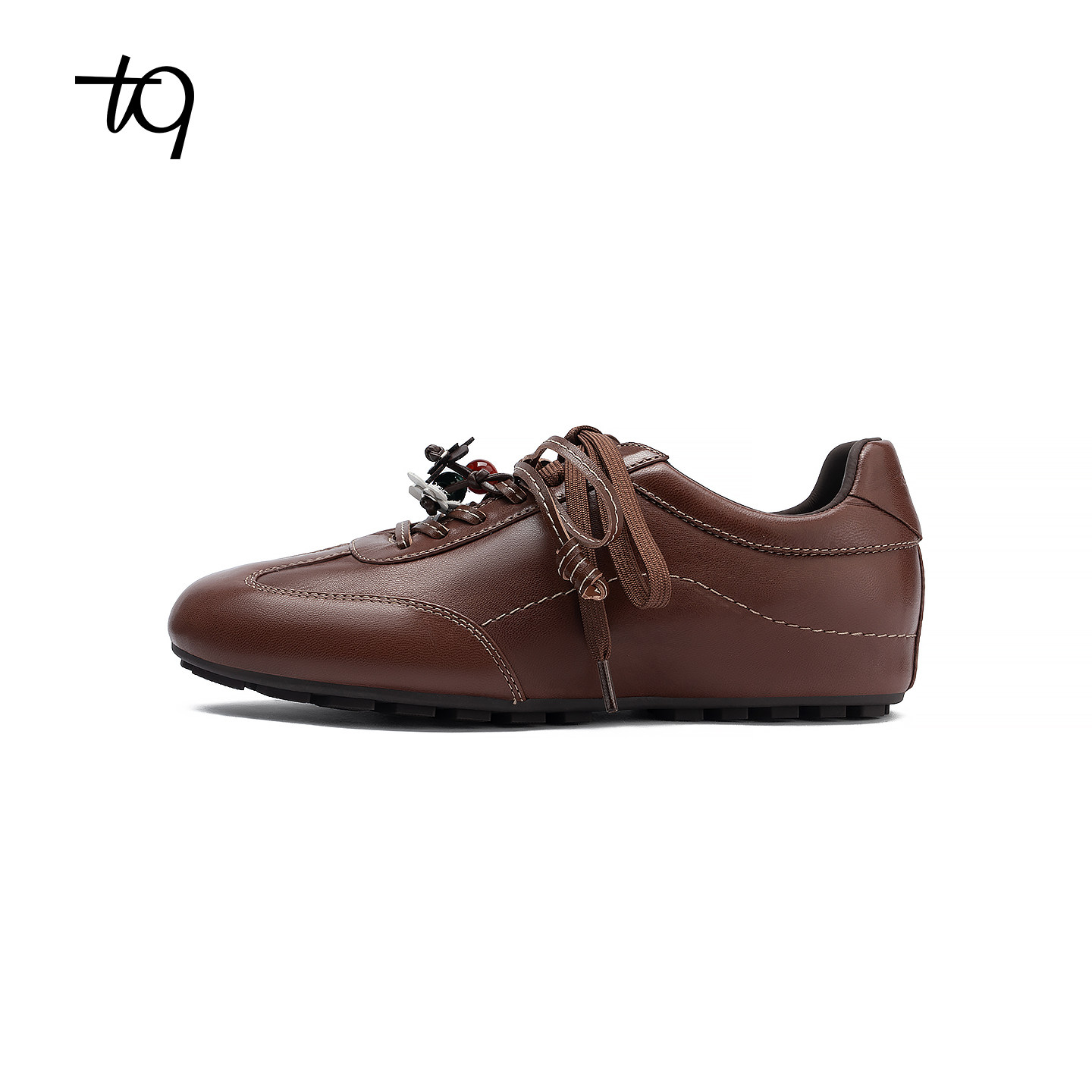 Talitaqoom2026春季新款木质调慵懒多绑带小花挂饰软底德训鞋tq女,淘宝优惠券,粉丝福利购,淘宝优惠卷