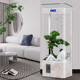 New square fish tank for living room, small and medium-sized vertical aquarium for lazy people, no need to change water, goldfish tank upper filter