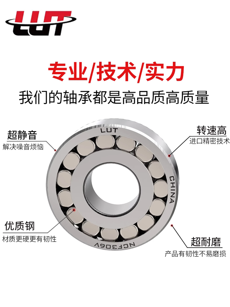 瑞典替代进口轴承NCF202V NCF203V NCF204V NCF205V NCF206V-图1