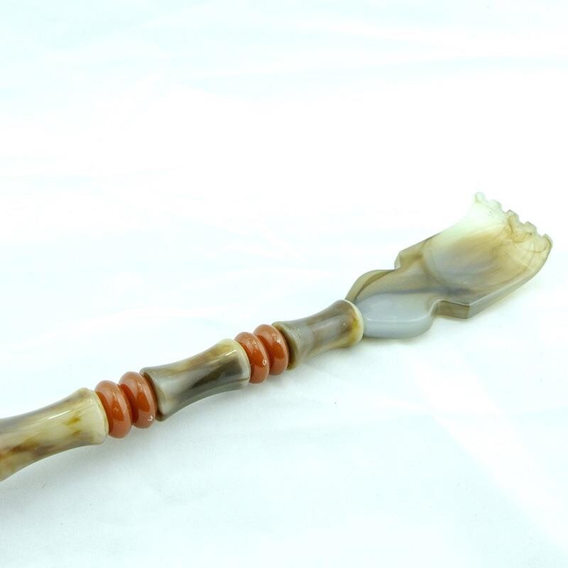 多功能不求人竹节牛角按摩捶痒痒挠 maigita按摩棒/锤
