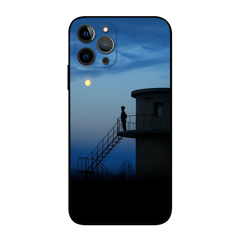 适用iPhone15ProMax军旅风剪影手机壳苹果14plus13Mini12p11p8军迷爱好者照片定制XsMax军粉se3爱国硅胶套XR
