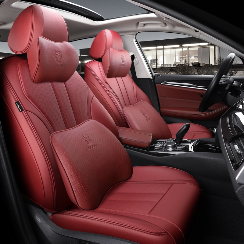 19-适用8代第八代凯美瑞座垫套汽车坐垫全包围真皮内饰改装饰配件