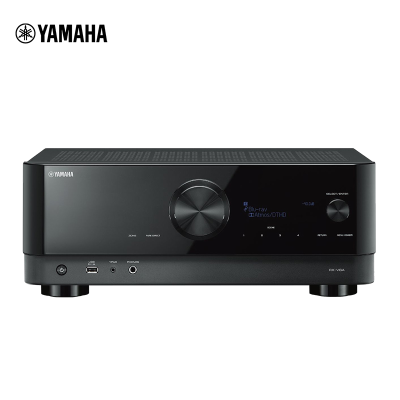 Yamaha/雅马哈 RX-V6A 家庭影院7.2声道全景声AV发烧功放蓝牙8K
