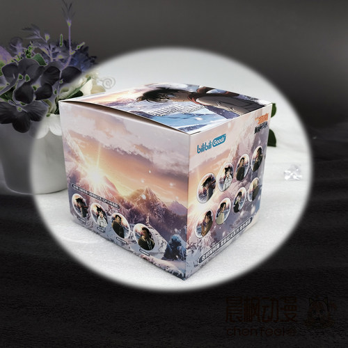 名侦探柯南 雪影虹光系列角色徽章盲盒 - 图0