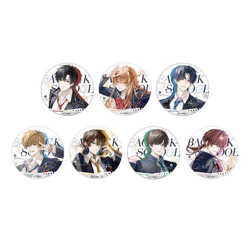 木灵正版全职高手授权周边「返校日系列」徽章立牌透卡拍立得 - 图0