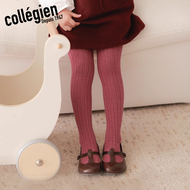 Collegien女童连裤袜秋冬埃及长绒棉儿童打底裤袜婴儿宝宝裤袜,淘宝优惠券,粉丝福利购,淘宝优惠卷