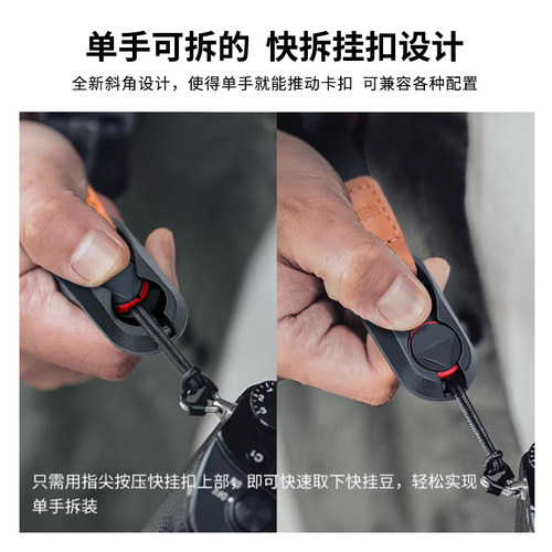 MAMEN慢门 单反相机手腕带绳佳能M50II富士XT5 4微单XS10 20索尼A7RM4/M3 A6600尼康Z7 Z6II手提带理光GR3X - 图2