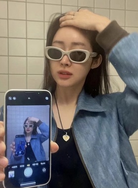 防紫外线猫眼女区区欧阳同款墨镜