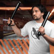 HAYABUSA boxing stick target improves reaction speed