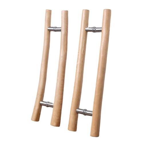 原木树枝玻璃门拉手民宿商铺木门推拉大门拉手个性创意实木门把手 - 图3