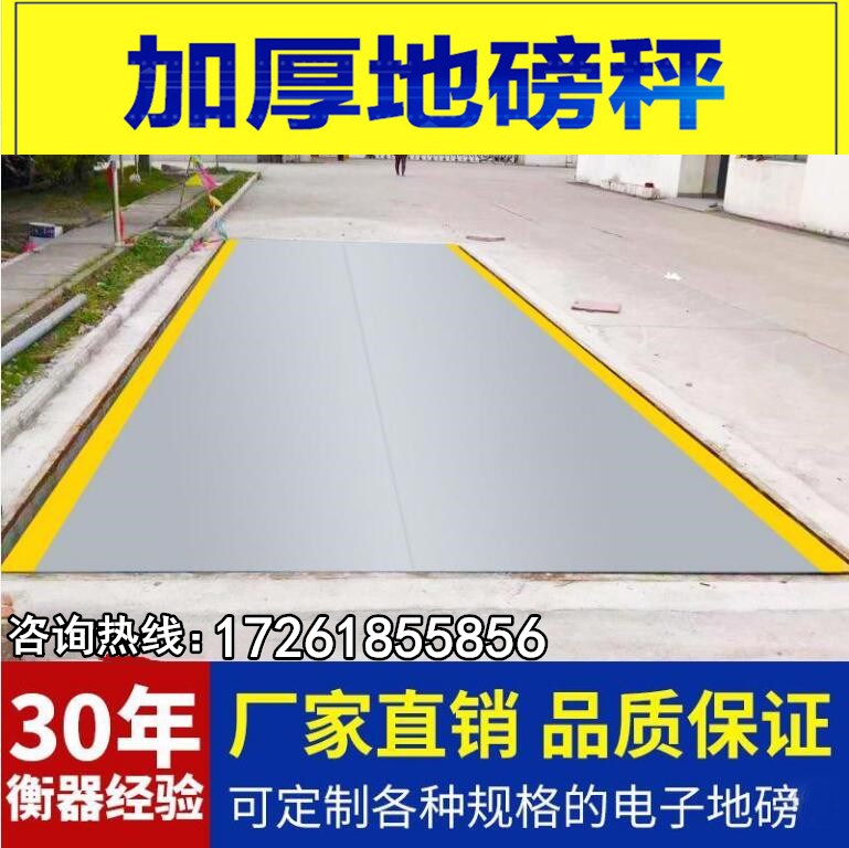 广西省贵港市地磅秤厂家60t80t90t100t4120t150t200t高精度地磅秤 - 图0