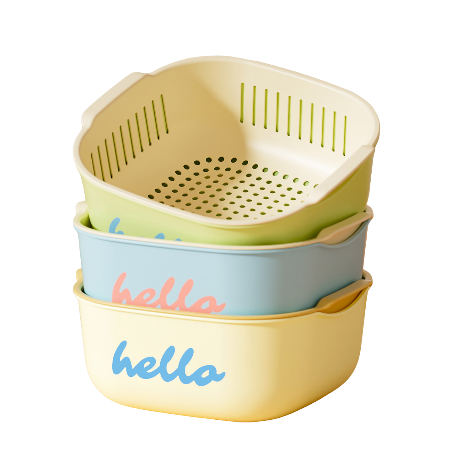 双层洗菜盆沥水篮家用客厅新款厨房洗菜篮子滤水洗水果淘菜水果盘,淘宝优惠券,粉丝福利购,淘宝优惠卷