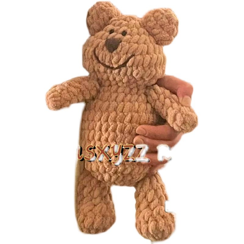 溺水小苑手工编织diy钩针冰条线小熊安抚玩具挂件女友礼物材料包,淘宝优惠券,粉丝福利购,淘宝优惠卷