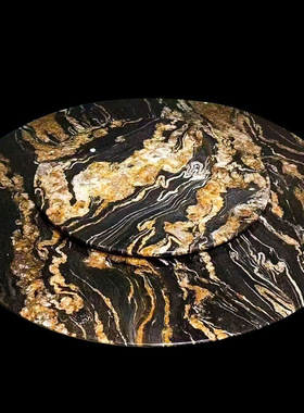 石诚记整块大理石餐桌茶几台面定制电视柜餐边橱柜面板石板订做