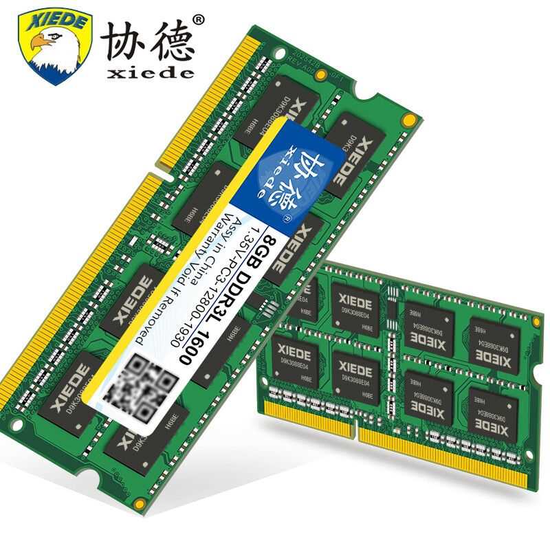 协德(xiede)1.35V低电压版DDR3L16008G笔记本内存条电脑内存8g - 图0