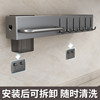 Integrated storage rack for chopsticks, baskets and knives