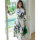 Shirt dress Japanese style gentle white dress elegant