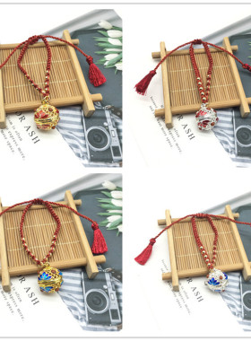 景泰蓝镂空古风佩戴饰品手链