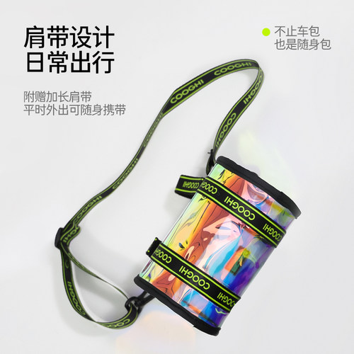 酷骑儿童自行车包前梁包车把包车头包防水包车前包圆筒包车包 - 图3