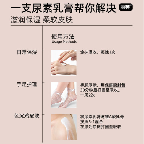 尿素乳膏官方旗舰店正品尿素乳膏正品医用尿素软膏正品脚后跟干裂 - 图1