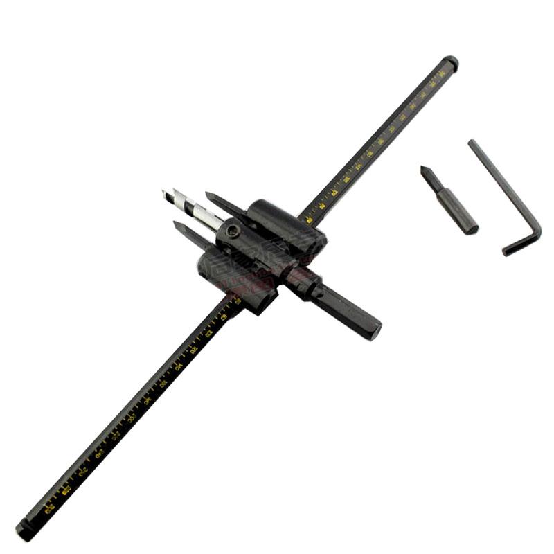 Adjustable aircraft type woodworking spotlight hole opener, plaster audio downlight, DIY wood board hole expander, adjustable drill bit