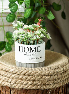 橱窗花艺婚庆路引森系空心木桩子