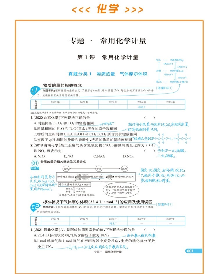 2024一本高考题数学语文英语物理化学历史政治地理生物高三考前冲刺总复习学霸笔记附答案详解全国通用一本涂书高中 - 图2