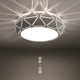 Intelligent radar sensing Nordic LED creative personality art corridor downlight entrance hall entrance balcony microwave radar LED sensing ceiling light corridor high sensitive sound and light control lamp