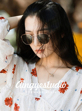 2025新款复古墨镜女小脸显瘦高级感太阳镜开车防紫外线夏季男潮