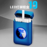 Сигаретная коробка мужчина творческий подход