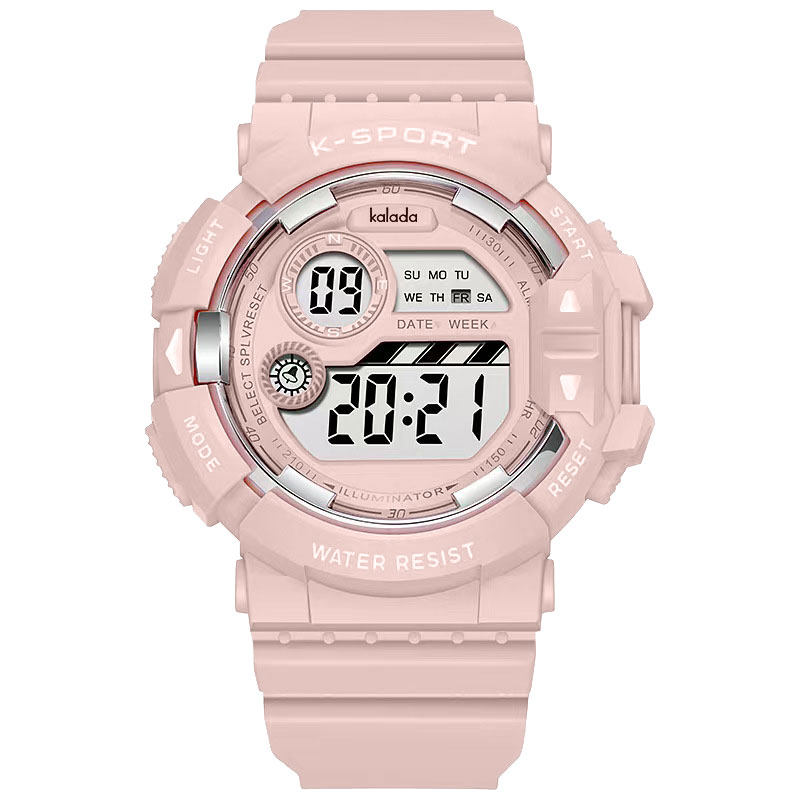 手表女款学生初高中运动女生闹钟小学生防水初中生儿童电子表女孩,淘宝优惠券,粉丝福利购,淘宝优惠卷