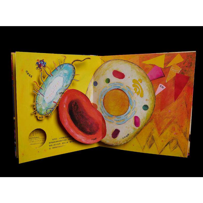 我打败了流感君立体书原创流感病毒给孩子的人体科普 3-6-8岁宝宝书幼儿园大中小班科普百科入选2023年陕西省优秀科普图书 - 图3