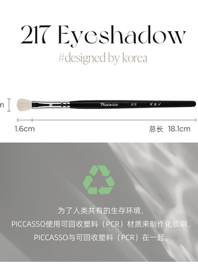 韩国梯形大面积眼影化妆抓粉