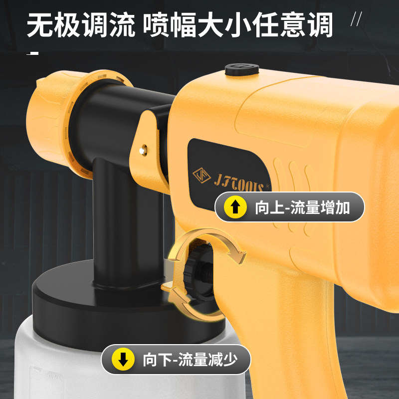 VECTECH高雾化精准控量手动油漆喷漆枪乳胶漆喷涂机电动喷漆枪,淘宝优惠券,粉丝福利购,淘宝优惠卷
