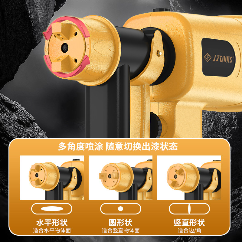 VECTECH高雾化精准控量手动油漆喷漆枪乳胶漆喷涂机电动喷漆枪,淘宝优惠券,粉丝福利购,淘宝优惠卷