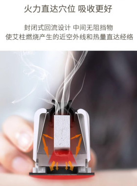 果冻胶微烟迷你小灸罐可重复粘贴